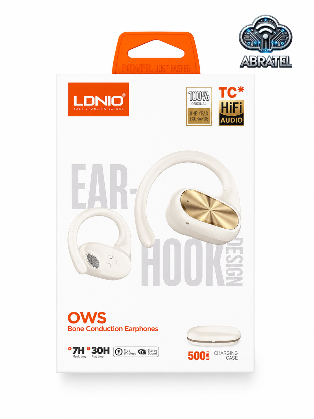 هندزفری بلوتوثی LDNIO T08 Ear-Hook ورزشی گیره‌ای