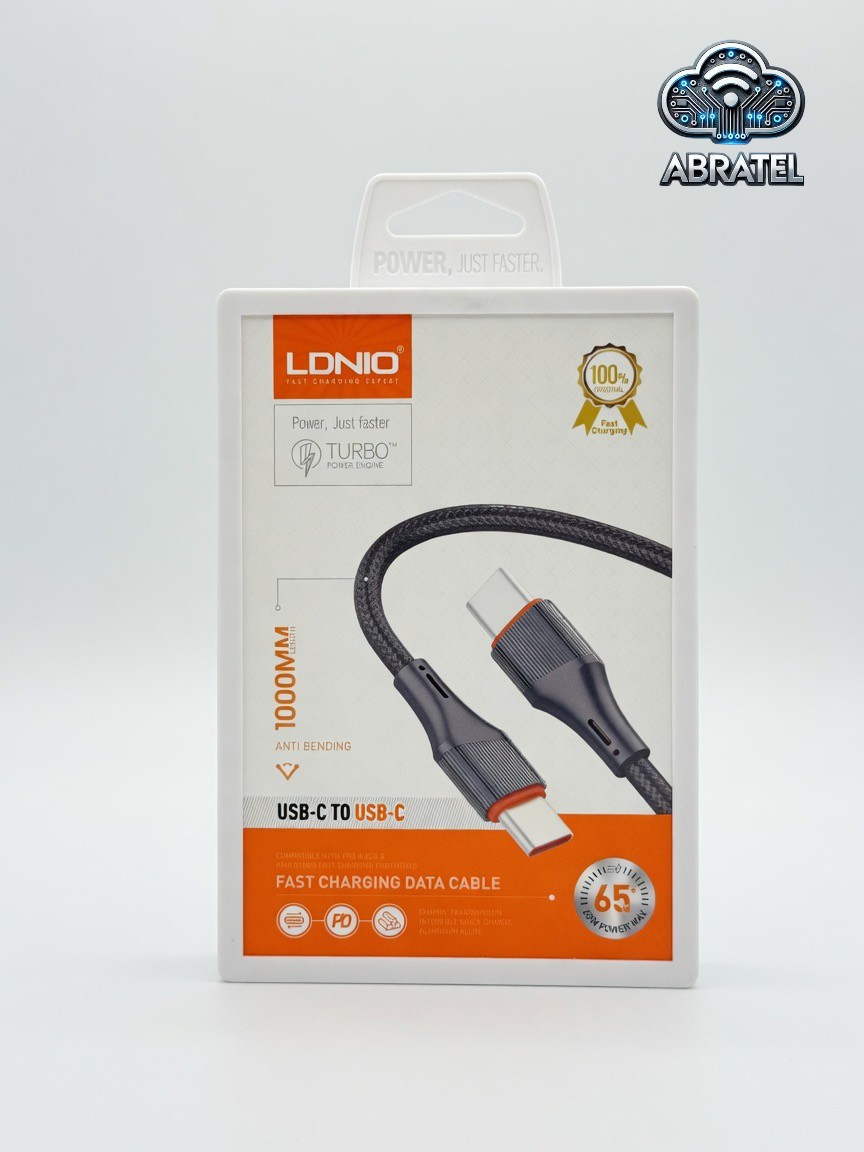 کابل شارژ تایپ C به تایپ C کنفی الدینیو LDNIO LC631 فست شارژ