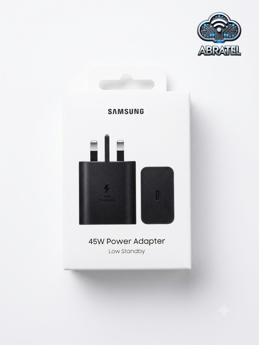 شارژر 45W سامسونگ سه پین اصلی Super Fast Charging 2.0