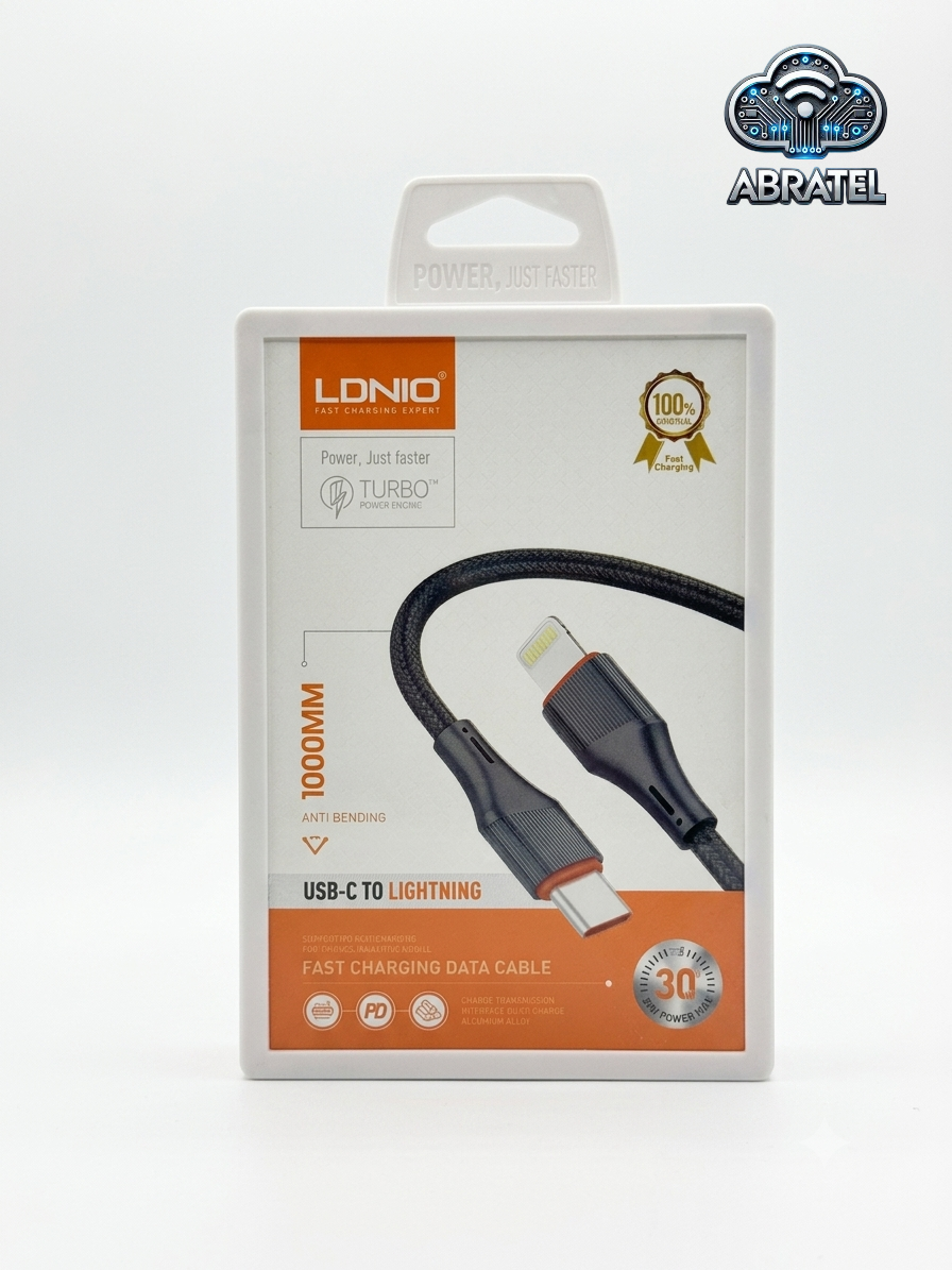 کابل شارژ آیفون Type-C به لایتنینگ LDNIO LC631 فست شارژ اصلی