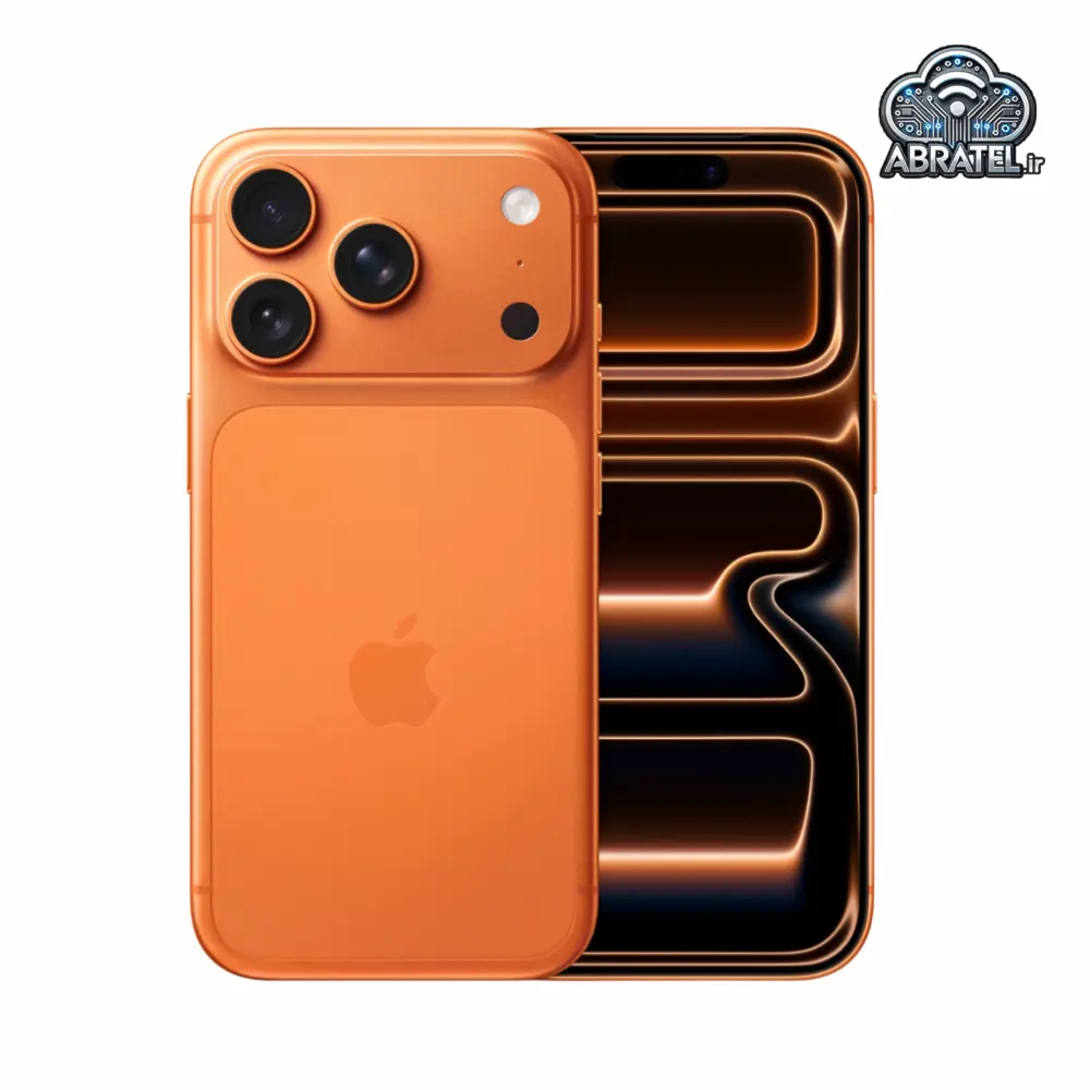 گوشی آیفون مدل iphone17pro حافظه 256 ترابایت رم 12 (ZAA)