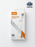 کابل شارژ کنفی USB به لایتنینگ LDNIO LS901 آیفون فست شارژ
