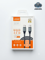 کابل شارژ کنفی تایپ C به تایپ سی LDNIO LC441c فست شارژ