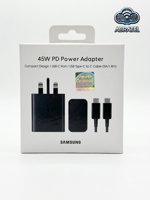 شارژر 45 وات سامسونگ اصل | آداپتور فست شارژ Samsung